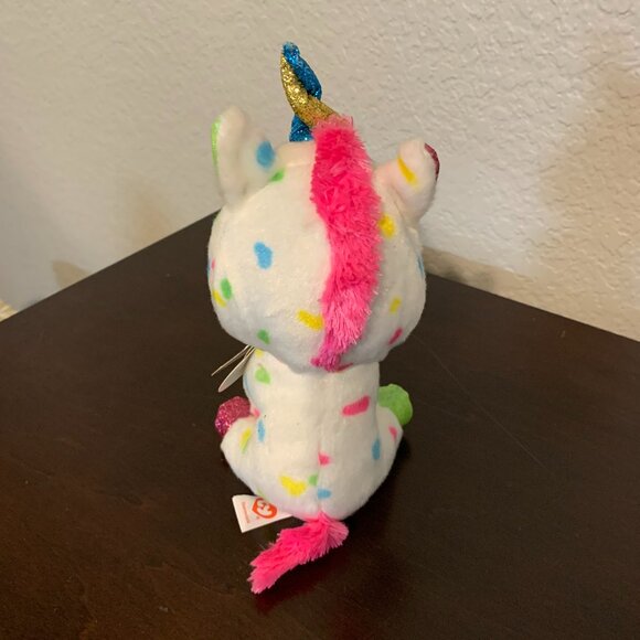 Ty Beanie Boos Collection Rainbow Unicorn - Harmonie - Picture 3 of 5